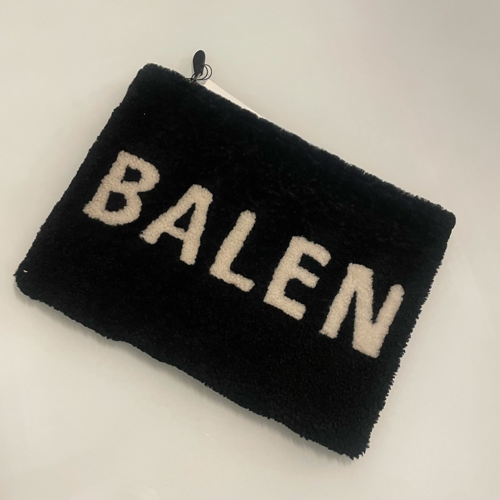 Balenciaga Sherling Pouch